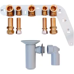 Vaillant ecoTEC Installations-Set 0020201896 RP 3/4, Unterputz, Rohbaukonsole