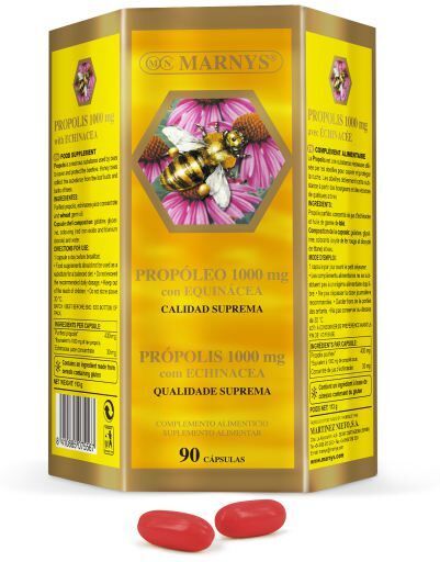 Marnys Propolis 1000 mg + echinacea 90 capsules x 1000 mg