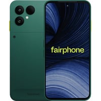Das Fairphone (Gen. 6+) 256GB, Handy Forest Green, Android, 12 GB