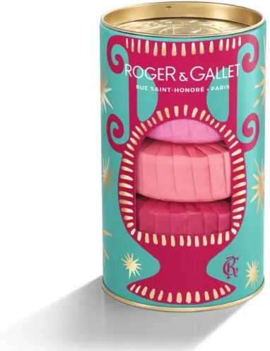 Roger & Gallet Lata x3 Jabones Rose   Fleur de Figuier   Gingembre