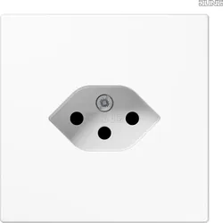 Jung Steckdose Schweizer Norm Typ 13, 10A, 250V LS 1520-13 SEV WW