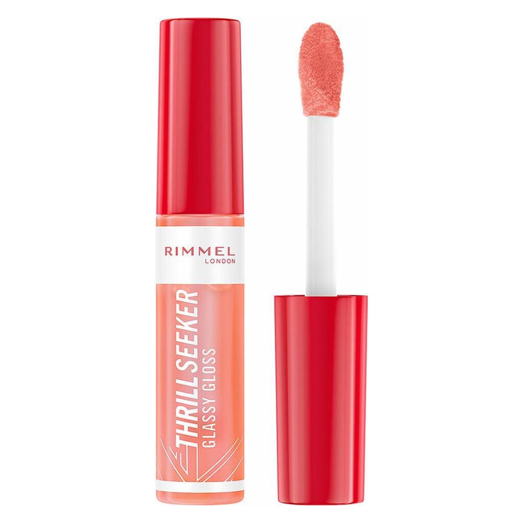 Rimmel London Thrill Seeker Glassy Gloss Lip Gloss 250 Peachy Vibes (#250 Peachy Vibes) (46767479)