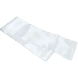 100x Weiße Stuhlschleife für Hochzeit und Feier. 236 x 10 cm