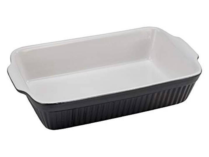 CreaTable\, 23531\, Série Classic BLACK & WHITE\, ensemble de vaisselle\, plat à gratin 1 pièce