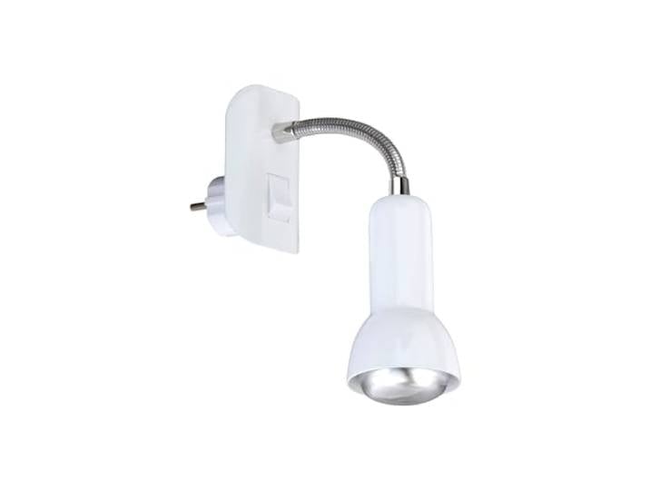 Briloner Lampe de lecture avec douille E14\, interrupteur à bascule\, orientable\, blanche\, 2739-016P