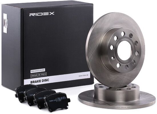 RIDEX 3405B0061 Brake discs and pads set