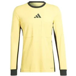 adidas Referee 24 Schiedsrichter Trikot Langarm Herren - gelb/sch