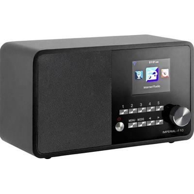 Imperial i110 Internet Tischradio Internet USB, Internetradio Schwarz -