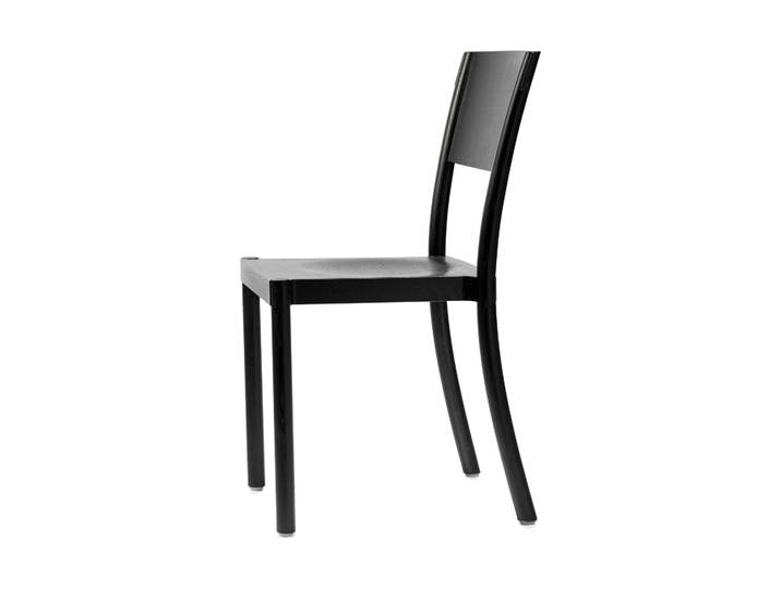Gärsnäs Light & Easy Stuhl Esche-schwarz gebeizt-furnierter Sitz