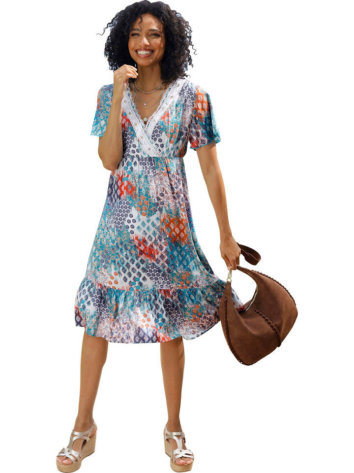 Heine Kleid in Bunt - 44