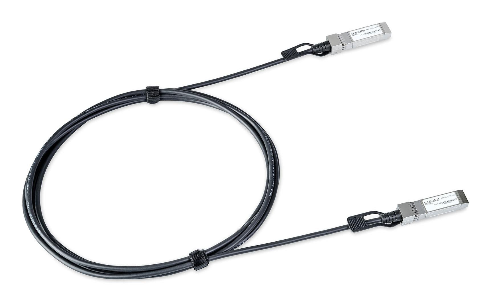 Rohde & Schwarz R&S LANCOM SFP-DAC10-3M - 3 m - SFP - SFP - Männlich/Männlich - Schwarz - 10 Gbit/s 60175