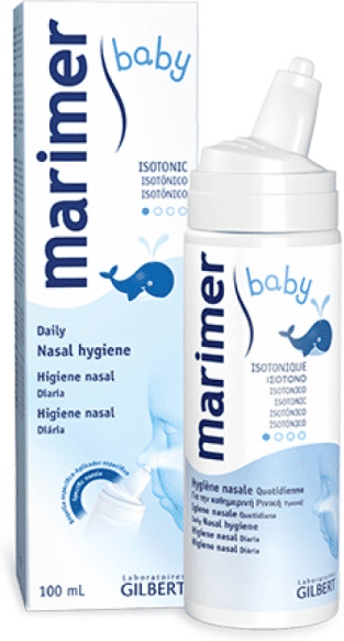 Gilbet Laboratórios Marimer Baby Higiene Nasal Diária Isotónico 100ml