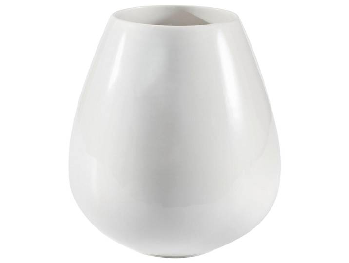 ASA Vase, Weiss, Keramik, 32 cm, Dekoration, Vase, Keramikvasen