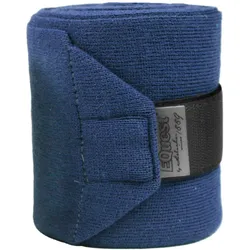 EQuest Acryl-Strickbandagen für Pferde, navy, 2er Set - 2,5 m