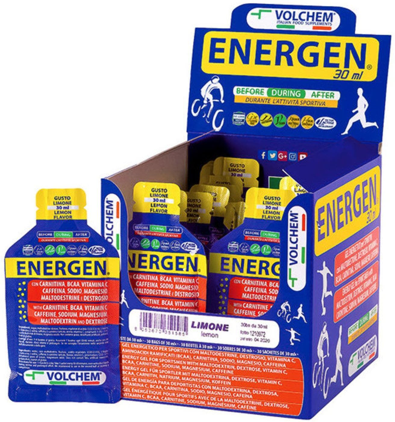 VOLCHEM Energen 30 Buste Da 30ml 