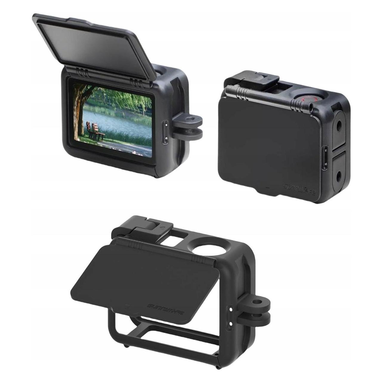 Sunnylife Ramka Montażowa Obudowa Frame Mount + Osłona do DJI OSMO Action 5 PRO / 4 / 3 / BK941 (Sunnylife)