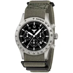 KHS PLASSC.DFSGO Herrenuhr Platoon Solar Chronograph Stahl Grau