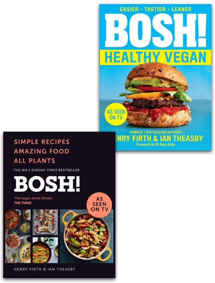 HQ Bosh Healthy Vegan, [Hardcover] Bosh Simple recipes 2 Books Collection Set