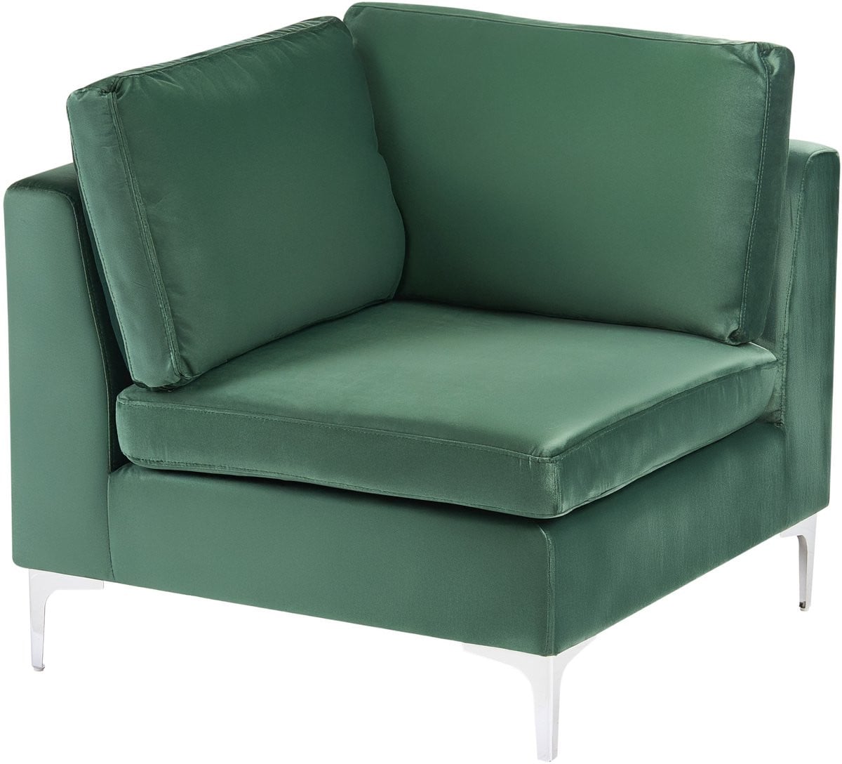 Evja Bankmodule - Groen - Fluweel