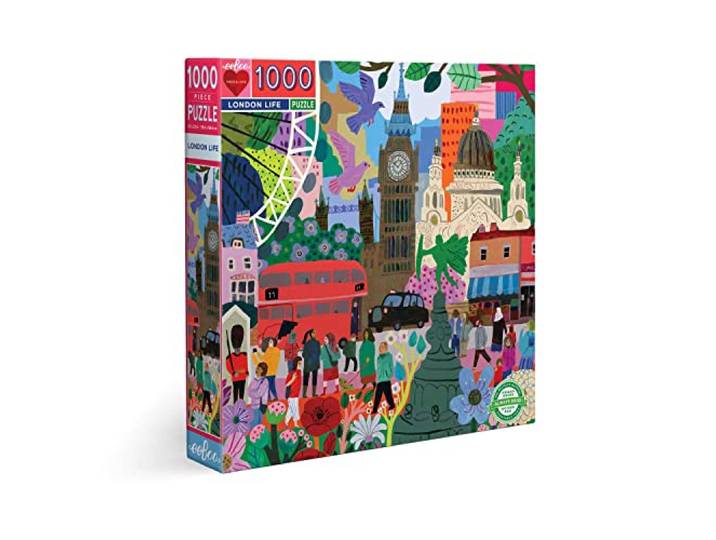 eeBoo - Puzzle 1000 pcs - London Life (EPZTLDL)