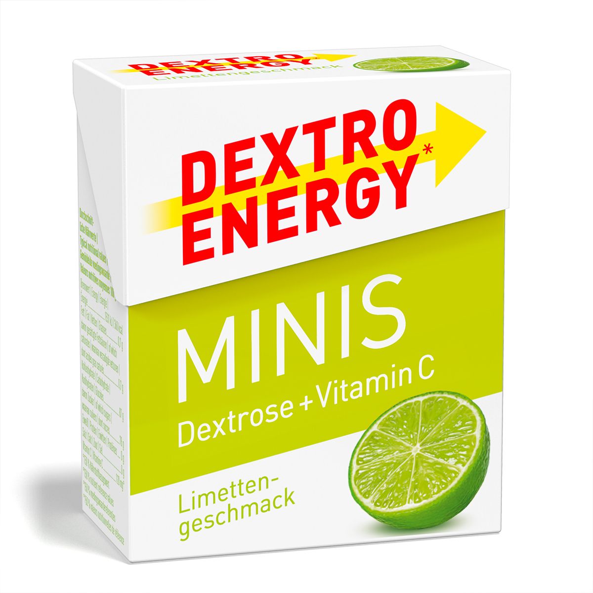 Dextro Energy minis Limette Täfelchen 50 g