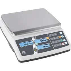 Virtus Portionswaage Wägebereich maximal 15 kg, Ablesbarkeit 5 g (RPB15K2DM)