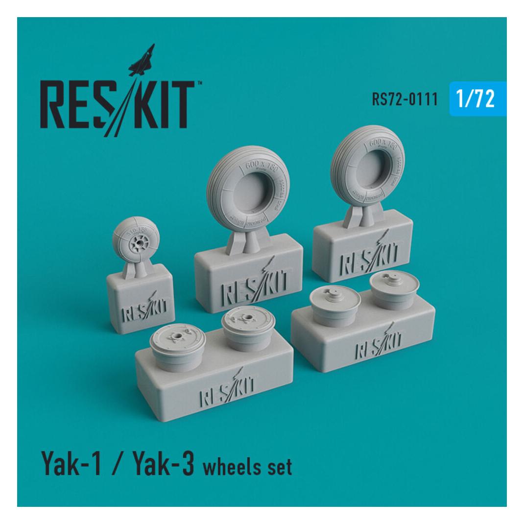 ResKit Yak-1/Yak-3 wheels set (RS72-0111)