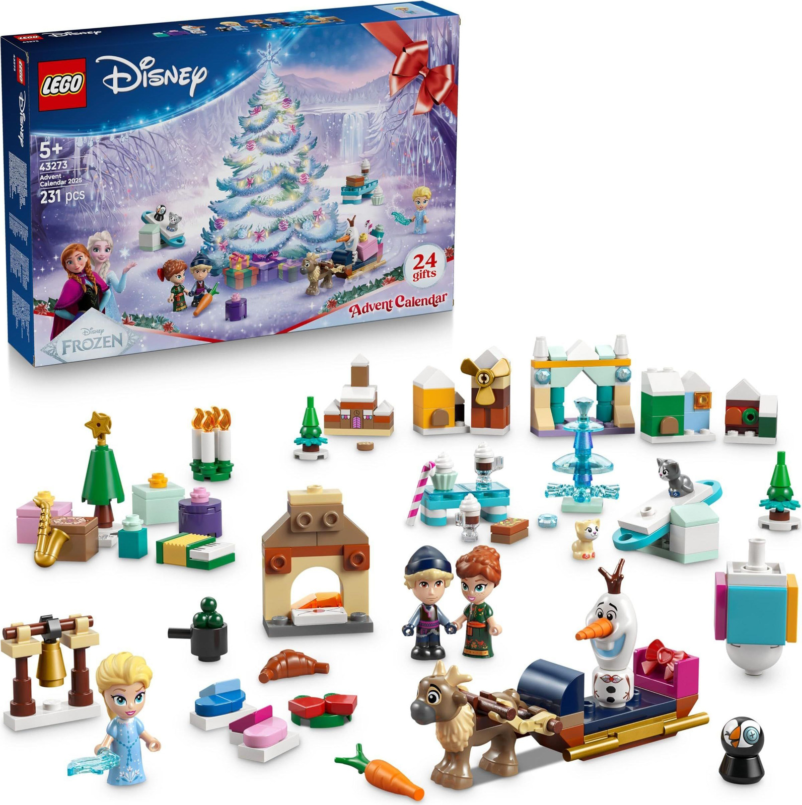 LEGO Disney IJspaleis Adventskalender 2025 43273