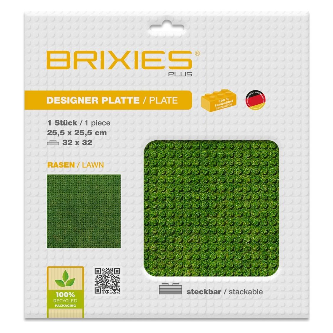Brixies Bauplatte 32x32 Rasen (225.000)