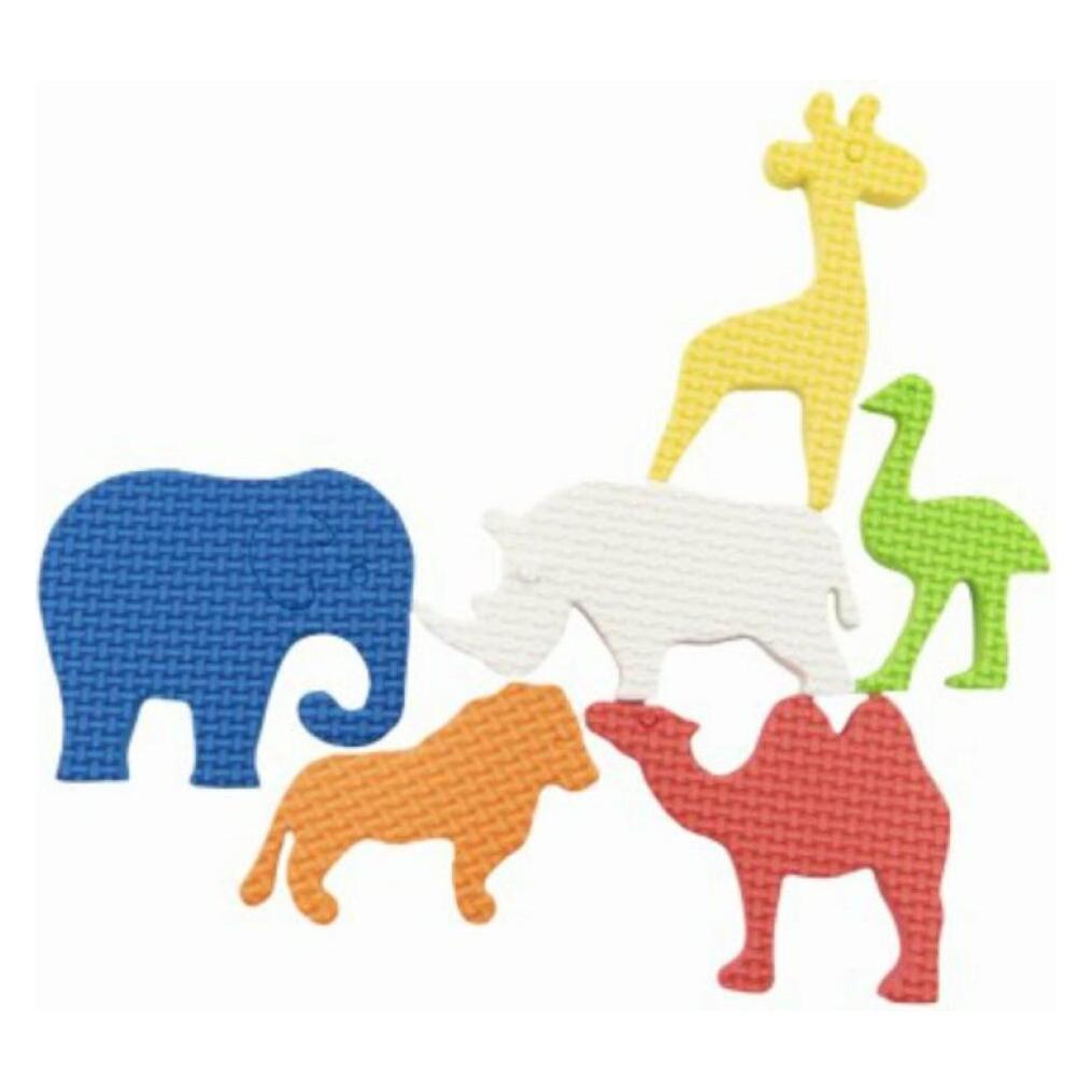 Teddies Wasseraufkleber Zoo 6St. (36052654)