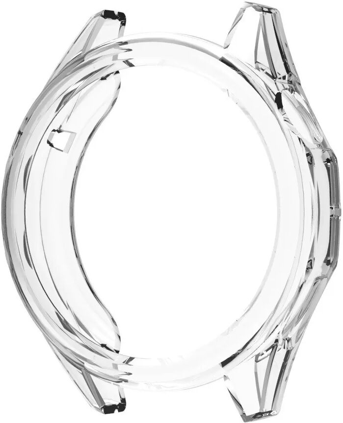 INF GT6 Pro TPU Halbschutzhülle kompatibel mit Huawei Watch GT6 - Mehrere Farben Transparent+Weiß