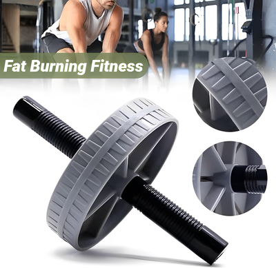 Inspire Daily Merch Silent Abdominal Wheel Non slip Roller For Muscle Strengthening Fitness Training Strong Load Bearing Home Use Exercise Silent Abdominal Wheel Non slip Roller For Muscle Strengthening Fitness Training Strong Load Bearing Home Use Exerci