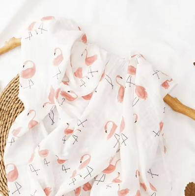 Inspire Essentials Premium Cotton Muslin Swaddle Blanket 120 X 110 Cm Soft Newborn Baby Wrap 4