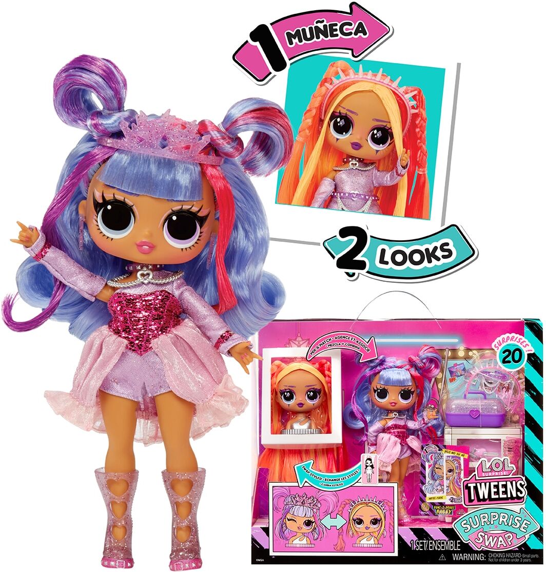 Lol Surprise Muñeca Tweens Surprise Swap - Braids Biley L.O.L. Surprise.