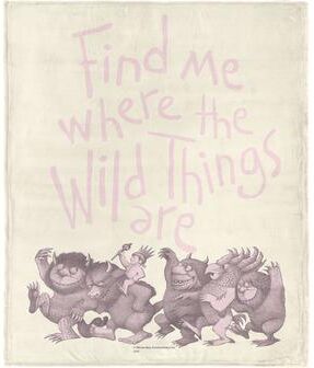 Northwest Warner Brothers Where the Wild Things Are Silk Touch Throw Blanket