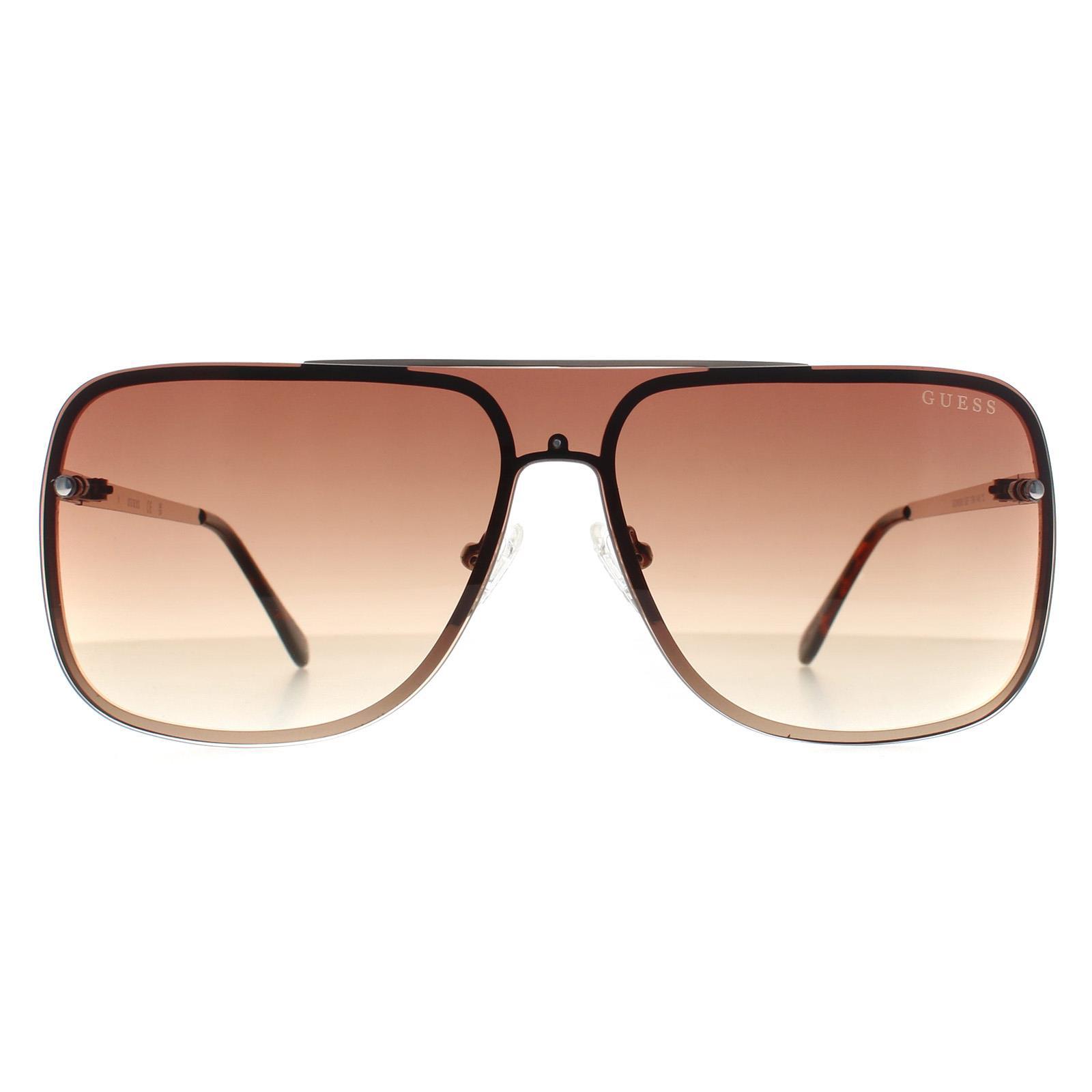 Guess Schild Unisex Goud Bruin Kleurverloop GO00053