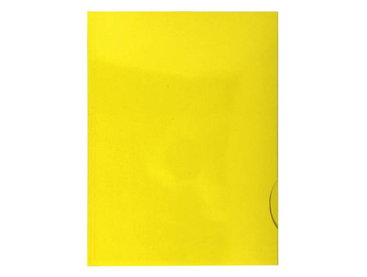 EXACOMPTA Boîte de 20 chemises de présentation carte brillante 250g Chromolux - A4 - Jaune