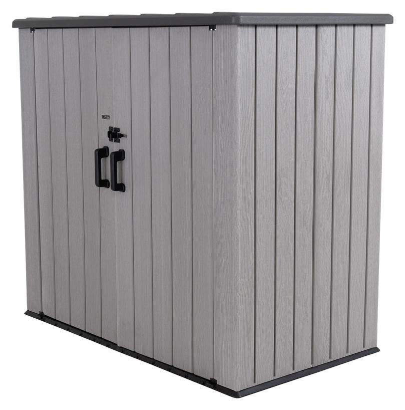Lifetime Kunststoff Geräteschrank Dunkelgrau 111x192x176 cm