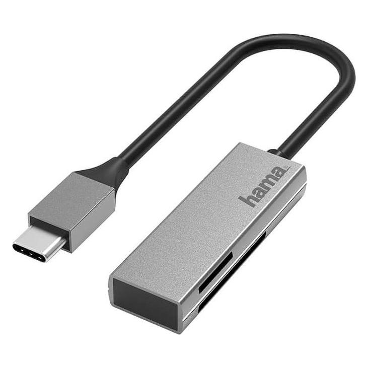 Hama USB Kartenleser (USB-C, USB-C 3.1 Gen 1) (00200131)