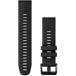 Garmin QuickFit Armband (22 mm, Edelstahl, Silikon), Uhrenarmband, Schwarz