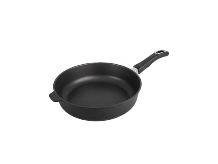 Original Gundel GUSS-BRATPFANNE hoch, Ø 28 cm, Höhe 7,5 cm, BIOTAN-Oberfläche, PFOA-frei, Akku-Therm Boden - fester Stiel