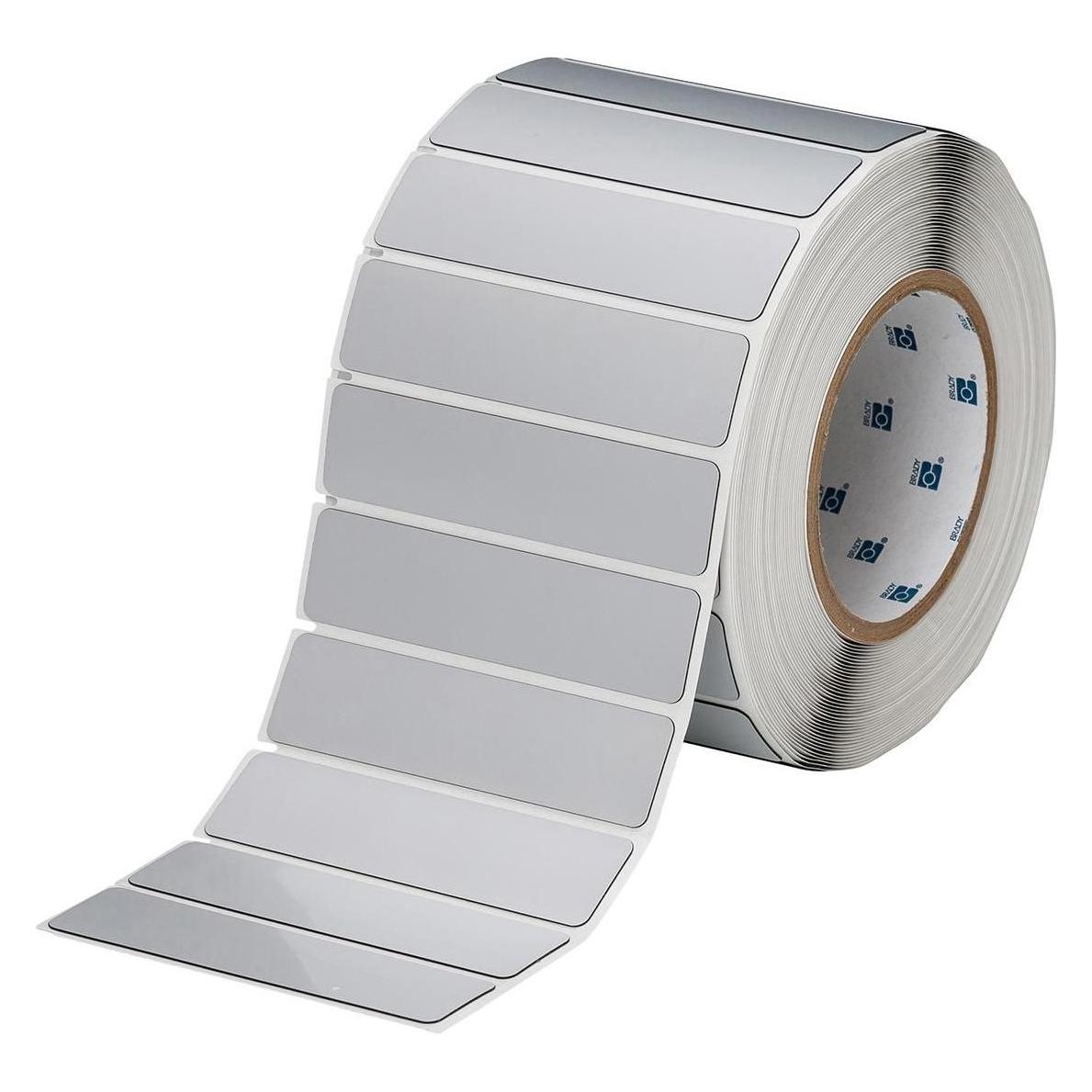 Brady THTEP-11-7593-SV, EPREP, Polyester, Silber, 100.00 x 30.00 mm, permanent (500 E.) (110 mm) (THTEP-11-7593-SV)
