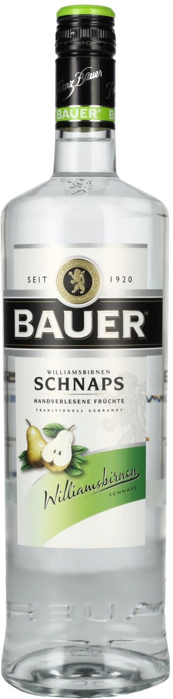 Bauer Williamsbirnen Schnaps 36% Vol. 1l