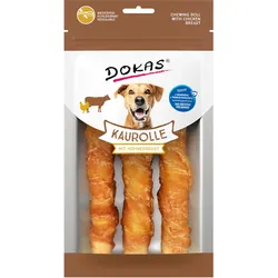 Dokas Hund Kaurolle + Hühnerbrust Medium 150g