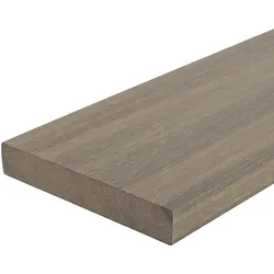 Fiberdeck Premium WPC-Randdiele Light grey 23 mm