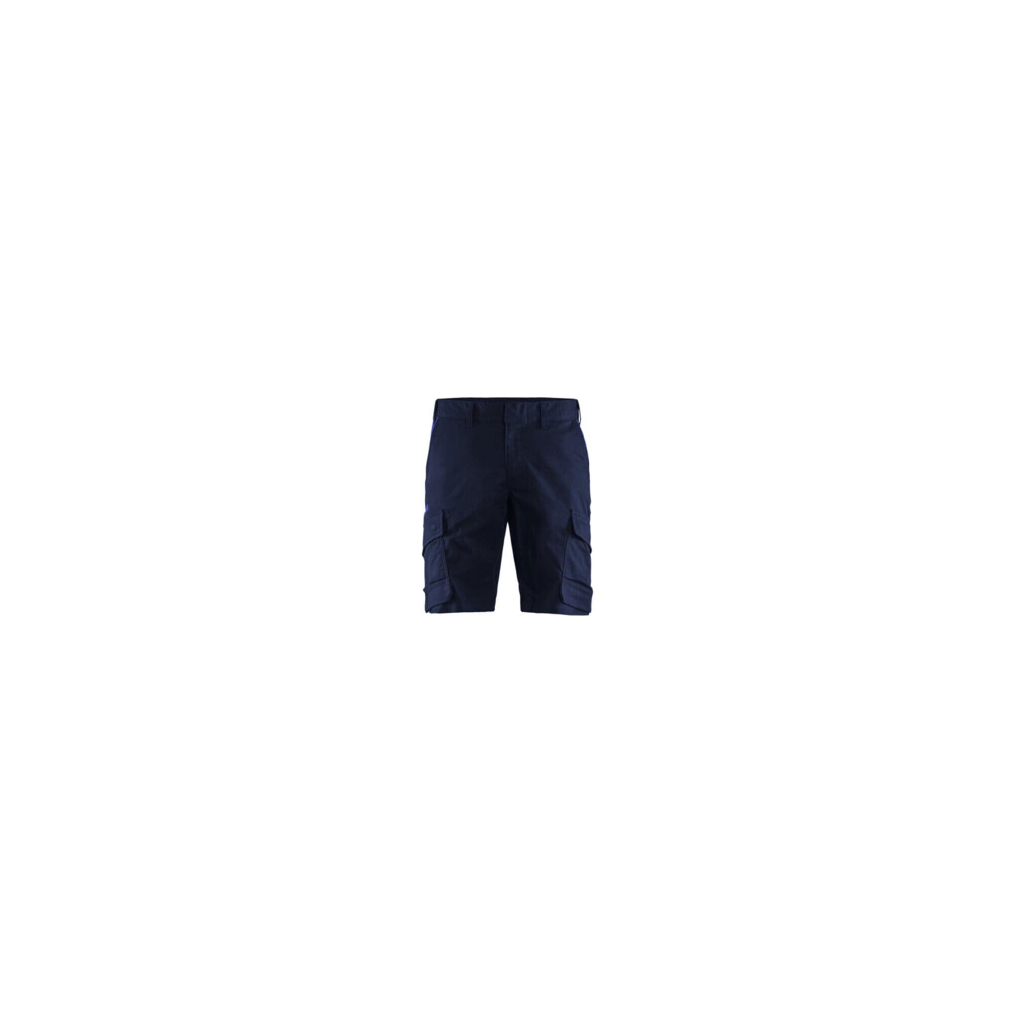 Blakläder Shorts Industrie Stretch, marineblau / kornblau, Konfektionsgröße 50 (144618328985C50)