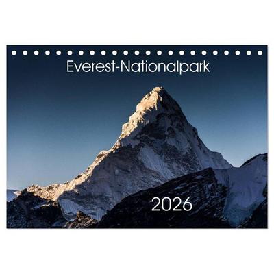Everest-Nationalpark (Tischkalender 2026 DIN A5 quer), CALVENDO Monatskalender