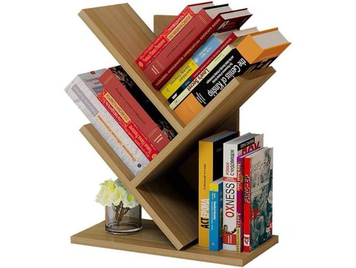 Tree Bookshelf Bibliothèque à Arbre Etagère Bibliothèque Bibliothèque de Bureau Étagères à Livres sur Pied ...