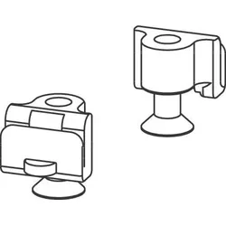 Hansgrohe Stellfuß set RainDrain Rock 94334000