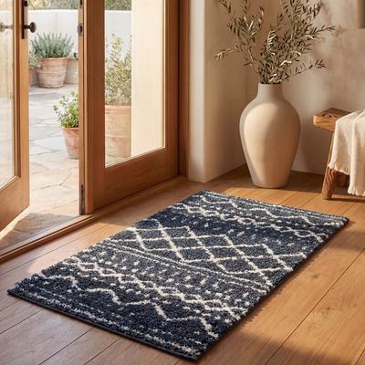 SAFAVIEH Arizona Shag Lotta Moroccan 1.2-inch Thick Rug